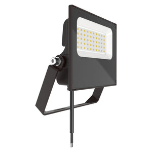 LED Schijnwerper 50W - 6850 lumen - Koelwit 4000K - IP65 IK08 - Kantelbaar - Zwart