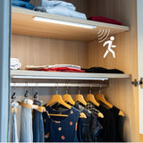LED kastverlichting met sensor 80cm - 3 lichtkleurmodi (warmwit 3000K/koelwit 4000K/daglichtwit 6500K) - dimbaar - oplaadbaar - draadloos - zwaai- en bewegingssensor - USB-C