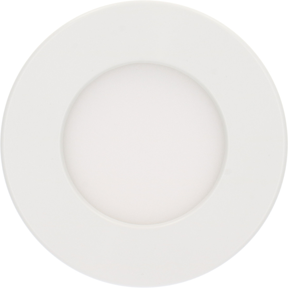Spot LED encastrable Ø10cm - 500 lumens - 6W - Variable - Blanc chaud réglable 3000K / Blanc froid 4000K / Blanc lumière du jour 6000K - Encastrable et en saillie - IP44