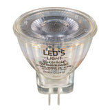 LED Spot 345 lumen - 4,5W - Warmwit 2700K - GU4 - MR11 - 12V DC - Dimbaar - Vervangt 35W Halogeen - CRI 90