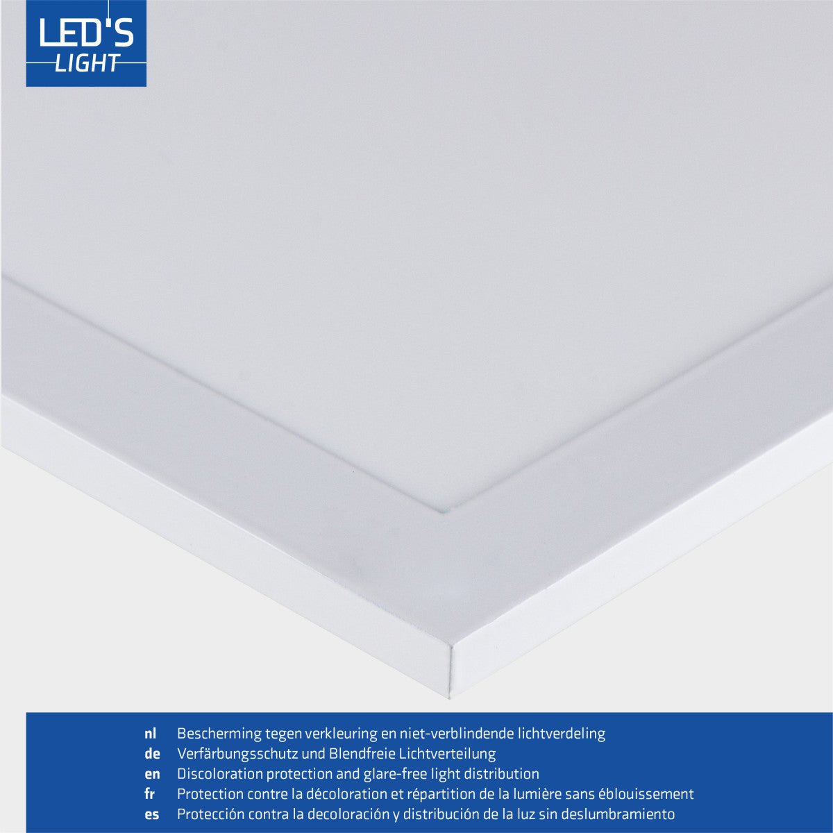 LED Paneel 4000 lumen - 40W - Koelwit 4000K - 60x60cm - Inbouw - UGR<22
