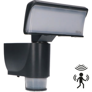 LED Schijnwerper met Bewegingssensor - 1400 lumen - Koelwit 4000K - Antraciet