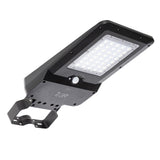 Solar LED straatverlichting koelwit 4000K met bewegingssensor - 3000 lumen - IP65 waterdicht