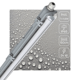 LED TL Armatuur 2880 Lumen - 24W - Daglichtwit - IP65 Waterdicht - 150cm - Inclusief LED Buis