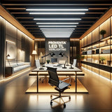 LED Balkarmatuur 4650 Lumen - 36W - Koelwit 4000K - 120cm - IP40 - 4 stuks