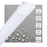 LED Batten Armatuur 2330 lumen - 18W - Koelwit 4000K - 60cm - IP40 - IK08 Slagvast - Slank Design