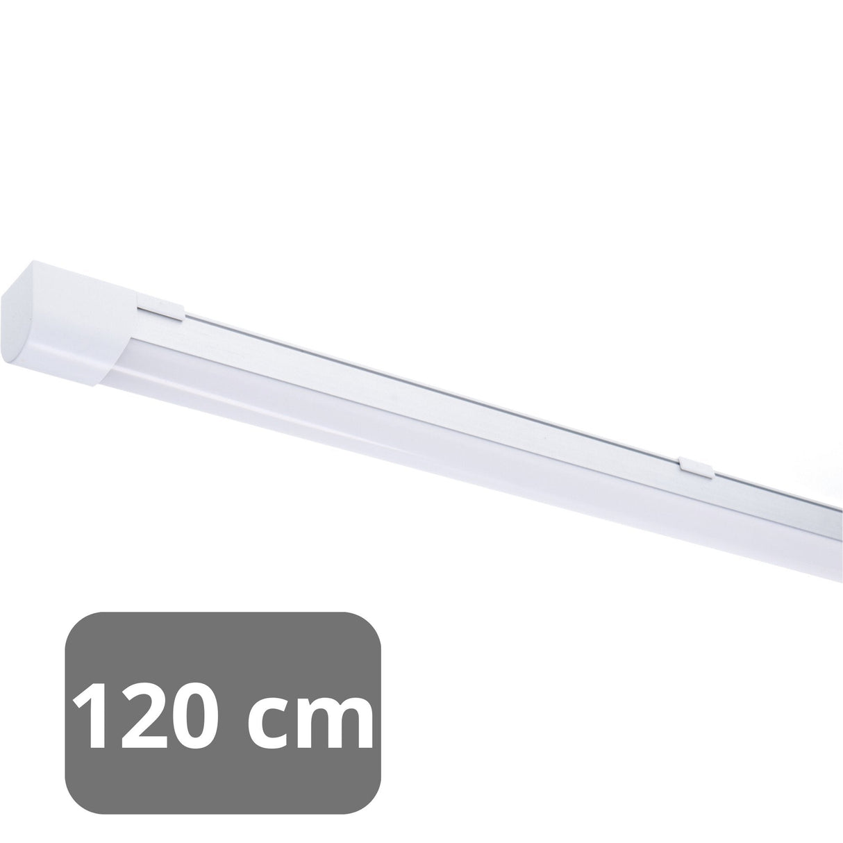 Barre LED T5 blanc froid 4000K - 120cm 1900 lumens - raccordable - pour armoires et cuisines