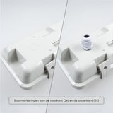 LED TL-Armatuur met Sensor IP65 4200 Lumen - 28W - 4000K Koelwit - 120cm - Bewegingssensor en Daglichtsensor