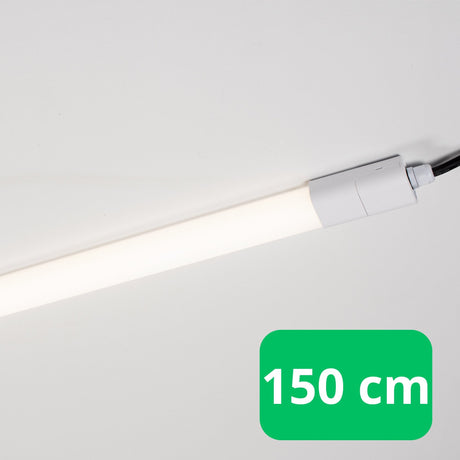 LED Vochtbestendig armatuur 2750 lumen - 24W - Koelwit 4000K - IP65 - 150cm - 4 stuks