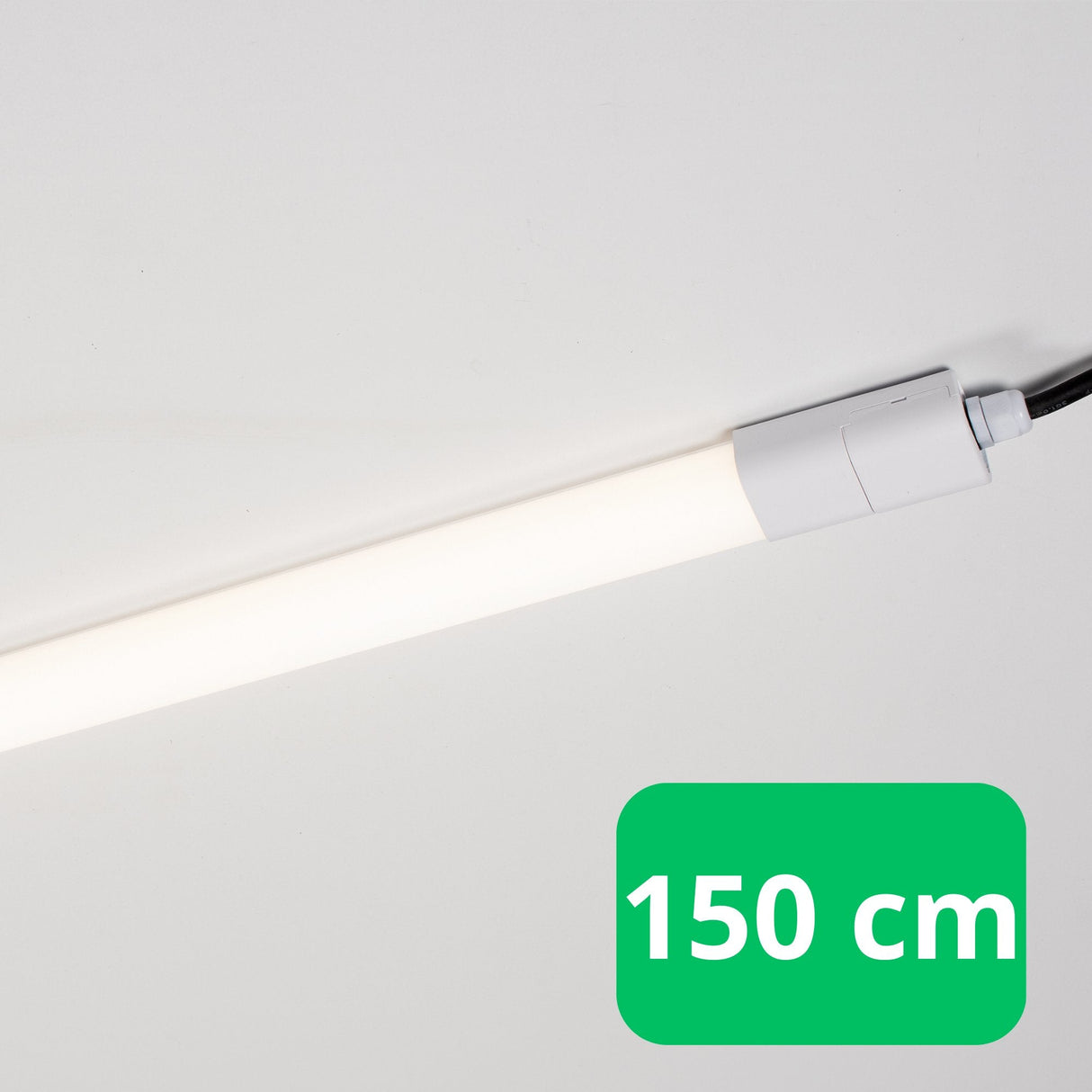 LED Vochtbestendig armatuur 2750 lumen - 24W - Koelwit 4000K - 150cm - IP65 - IK06 - 2 stuks