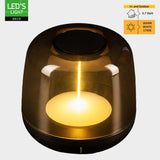 LED Tafellamp Oplaadbaar (USB-C) - RGBW Kleuren - Touch Dimbaar - IP44 - Binnen en Buiten