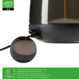LED Tafellamp Oplaadbaar (USB-C) - RGBW Kleuren - Touch Dimbaar - IP44 - Binnen en Buiten