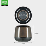 LED Tafellamp Oplaadbaar (USB-C) - RGBW Kleuren - Touch Dimbaar - IP44 - Binnen en Buiten