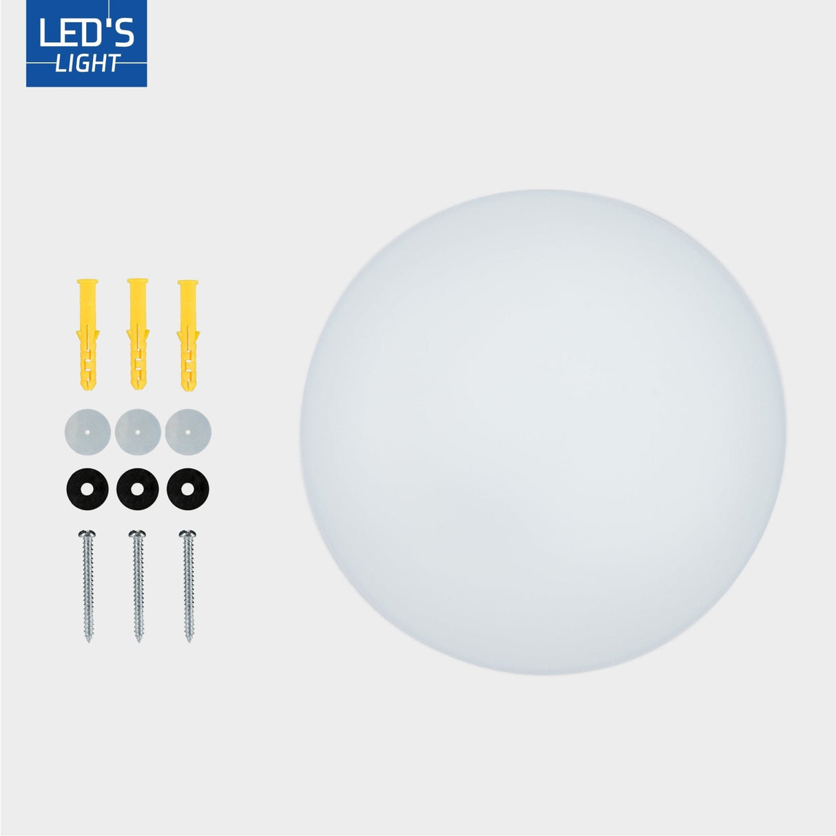 LED Plafondlamp 2880 Lumen - 16W - Koelwit 4000K - IP54 - Ø30cm - Verstelbaar vermogen