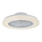 LED plafondventilator 3400 lumen - 55W - instelbaar 2000K-4000K - afstandsbediening - 48cm - wit
