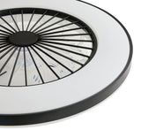 LED plafondventilator met verlichting 2500 lumen - 55W - instelbaar 2000K-4000K - afstandsbediening - 50cm - zwart/wit