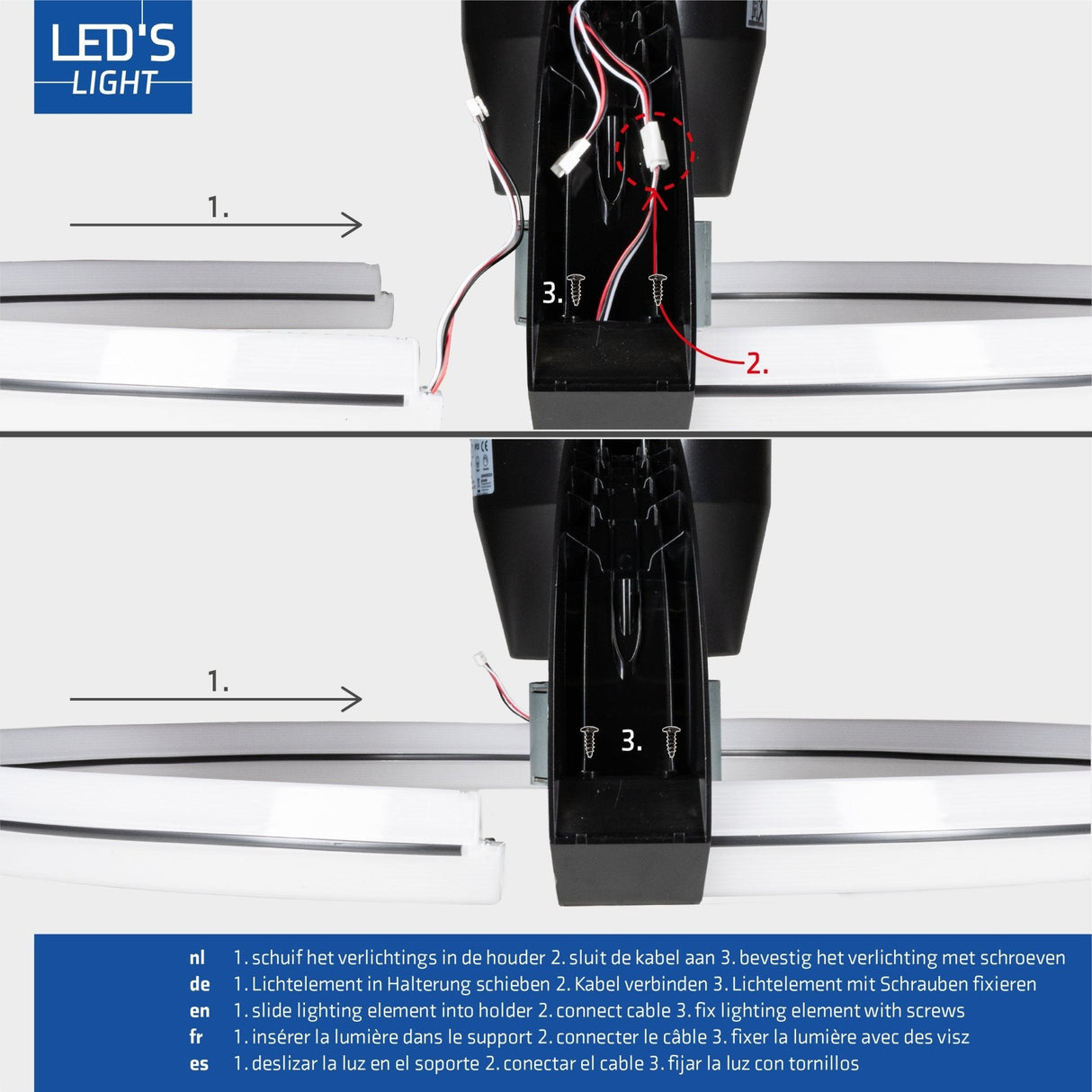 LED plafondventilator XL 4300 lumen - 40W - extra warmwit 2000K / koelwit 4000K - afstandsbediening - 74cm - zwart