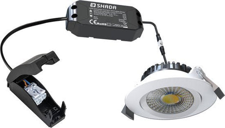 PACK DE 3 - Spot encastrable LED's Light PRO Ø 68mm - résistant aux projections d’eau - variable - universel - blanc
