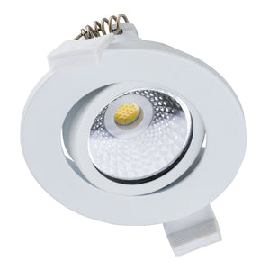 LED Inbouwspot 68mm - 560 lumen - 3.5W - CCT instelbaar 2700K/4000K/6000K - IP65 - Dimbaar