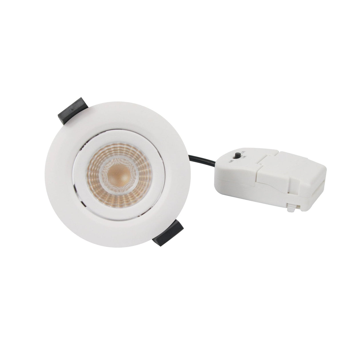 LED Inbouwspot 68mm - 560 lumen - 3.5W - CCT instelbaar 2700K/4000K/6000K - IP65 - Dimbaar