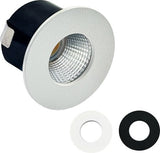 3 PACK - LED's Light PRO mini inbouwspot 3 cm - Voor overkapping, veranda's en inbouwplafonds - Dimbaar - 3 Kleuren plaatjes
