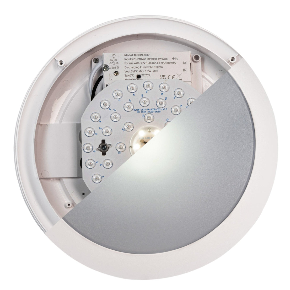 LED's Light PRO nood accu voor plafondlamp - Noodverlichting accu - Werkt tot 3 uur