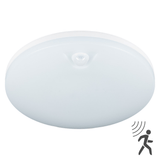 LED Plafondlamp 1440 lumen - 8W - Bewegingssensor - 3 Kleuren - Dimbaar - IP54 - 25cm