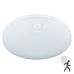 LED Plafondlamp 1440 lumen, 8W, Bewegingssensor, 3 Kleuren, Dimbaar, IP54, 25cm