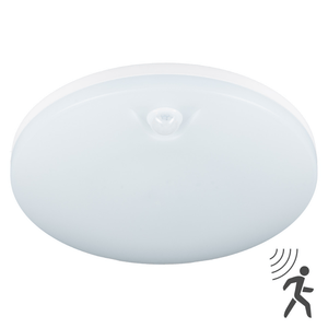 LED Plafondlamp 1440 lumen - 8W - Bewegingssensor - 3 Kleuren - Dimbaar - IP54 - 25cm