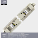 LED TL Armatuur 3680 lumen - 150cm - 23W - Koelwit 4000K - IP65 Waterdicht - IK08