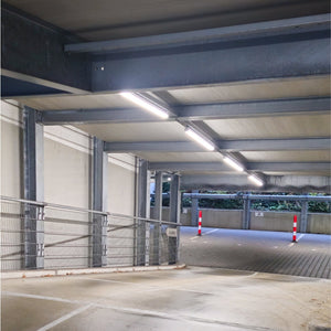 Réglette LED étanche 2400 lumens - 15W - Blanc froid 4000K - 60cm - IP65 - IK08 - 4 pièces