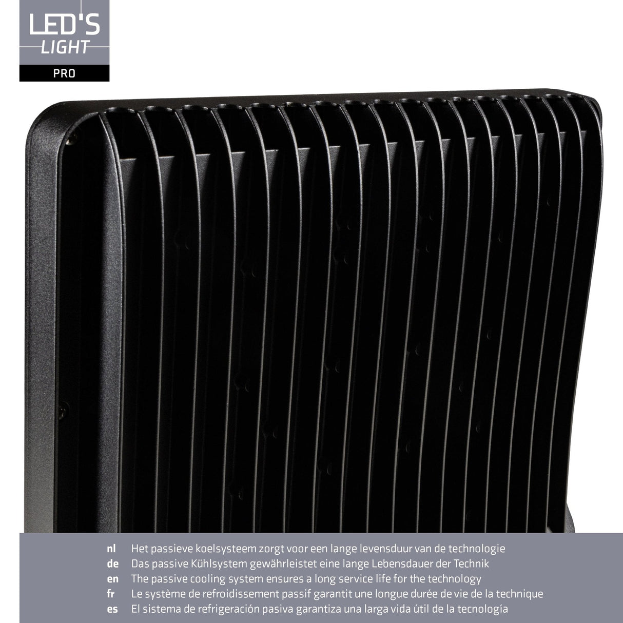 LED Schijnwerper 28000 Lumen - 200W - Warmwit 3000K / Koelwit 4000K / Daglichtwit 5000K - Instelbaar Vermogen - IP65