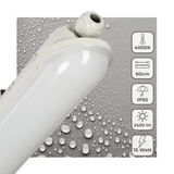 LED TL Armatuur 60cm 2400 lumen - 15W - Koelwit 4000K - IP65 Waterdicht - 160lm/W