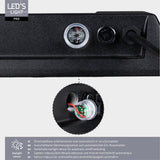 LED Schijnwerper 30300 lumen - 200W - Koelwit 4000K - IP66 Waterdicht - 3 Lichtstanden - Daglichtsensor