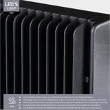 LED Schijnwerper 30300 lumen - 200W - Koelwit 4000K - IP66 Waterdicht - 3 Lichtstanden - Daglichtsensor