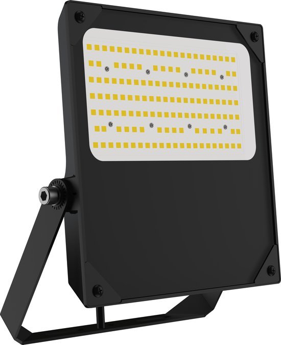 LED Schijnwerper 15200 lumen - 100W - Koelwit 4000K - IP66 Waterdicht - 3 Lichtstanden - Daglichtsensor