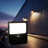 LED Schijnwerper 15200 lumen - 100W - Koelwit 4000K - IP66 Waterdicht - 3 Lichtstanden - Daglichtsensor