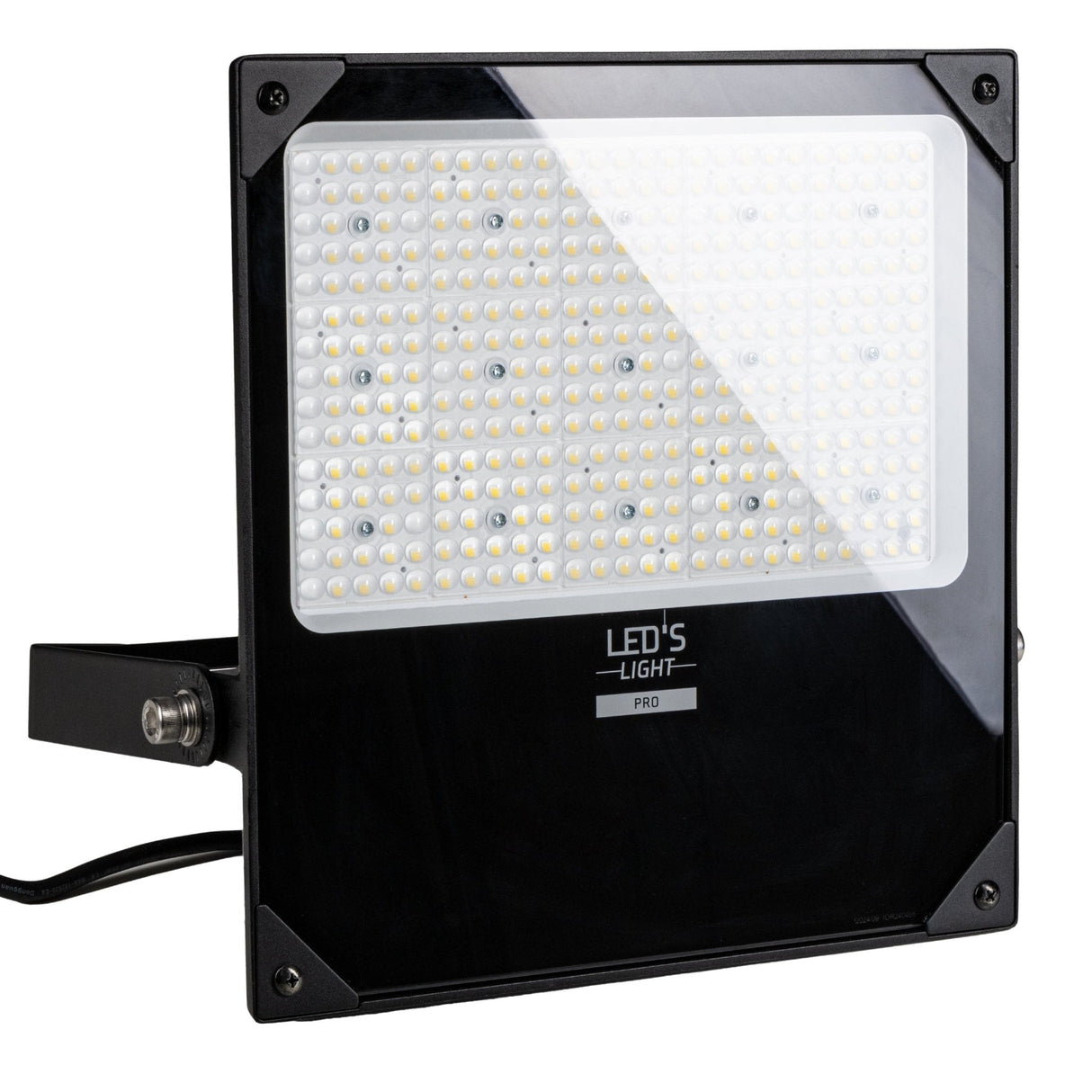 LED Schijnwerper 26500 lumen - 200W - Verstelbaar 3000K-4000K-5000K - Powerselector 120W-150W-200W - IP66 Waterdicht - IK08 Slagvast - Asymmetrisch