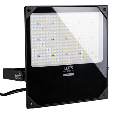 LED Schijnwerper 26500 lumen - 200W - Verstelbaar 3000K-4000K-5000K - Powerselector 120W-150W-200W - IP66 Waterdicht - IK08 Slagvast - Asymmetrisch