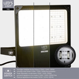 LED Schijnwerper 26500 lumen - 200W - Verstelbaar 3000K-4000K-5000K - Powerselector 120W-150W-200W - IP66 Waterdicht - IK08 Slagvast - Asymmetrisch