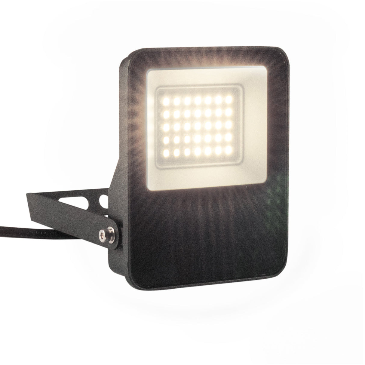 LED Schijnwerper 2600 lumen - 20W - Koelwit 4000K - IP54 Spatwaterdicht - Kantelbaar - Zwart