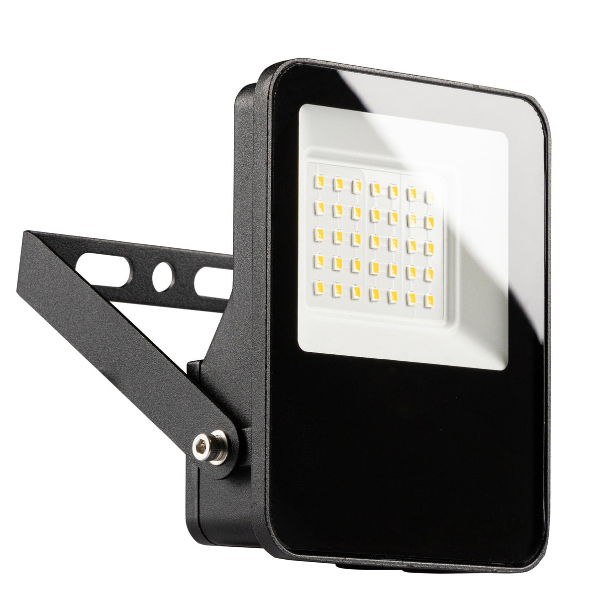 LED Schijnwerper 2600 lumen - 20W - Koelwit 4000K - IP54 Spatwaterdicht - Kantelbaar - Zwart