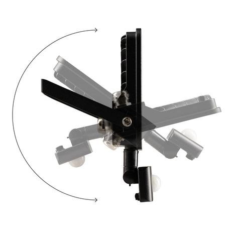 LED's Light Schijnwerper met Bewegingssensor 3600 - Waterdicht & Kantelbaar - 30W