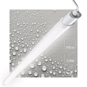LED TL Lichtbalk 120cm - 1900 lumen - 18W - Koelwit 4000K - IP65 Waterdicht