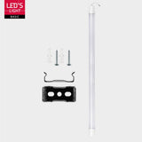 LED TL-armatuur 1900 lumen - 18W - Koelwit 4000K - IP65 Waterdicht - IK08 Slagvast - 120cm - 4 stuks