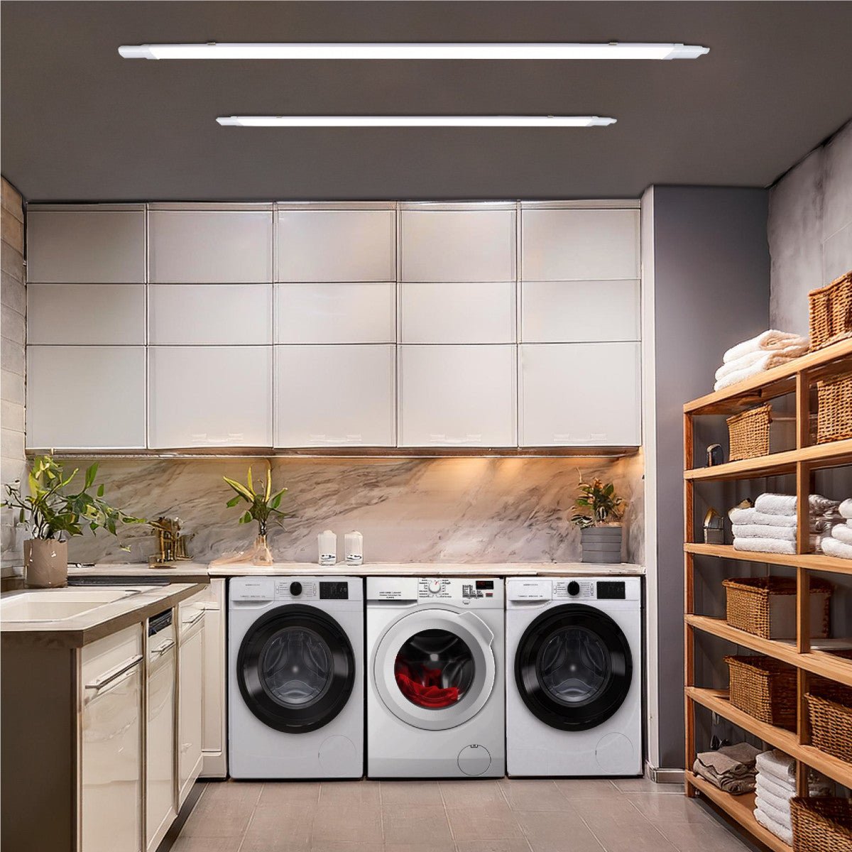 LED TL Armatuur 1900 lumen - 18W - Koelwit 4000K - IP65 Waterdicht - 120cm - 2 stuks