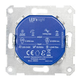 LED Dimmer Inbouw Universeel - 2-250W - Fase Afsnijding - Achter Schakelaar