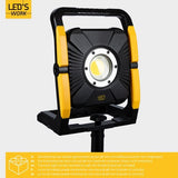LED Accu Werklamp 18V - 5000 lumen - Koelwit 5000K - Compatibel met Makita, Bosch, DeWalt, Metabo