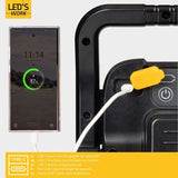 LED Accu Werklamp 18V - 5000 lumen - Koelwit 5000K - Compatibel met Makita, Bosch, DeWalt, Metabo
