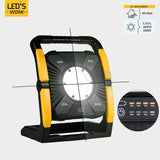 LED Accu Werklamp 18V - 5000 lumen - Koelwit 5000K - Compatibel met Makita, Bosch, DeWalt, Metabo